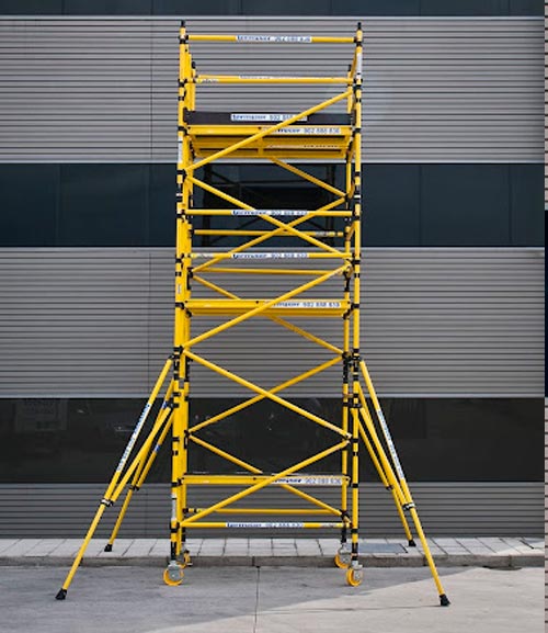 venta andamios fibra